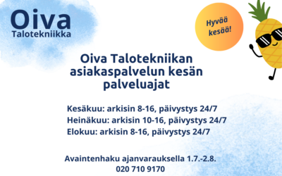 Hyvää kesää!